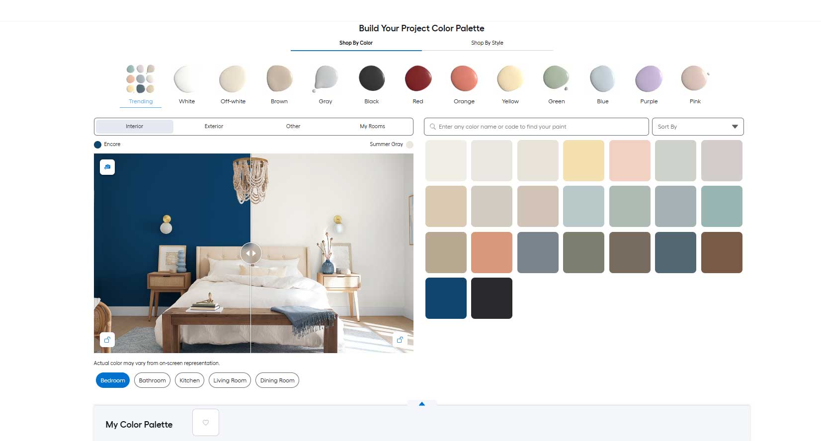 Lowe's Color Visualizer